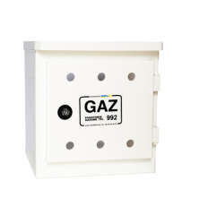 SZAFKA POD ZAWÓR Z TWORZYWA 260X260X160 - BIAŁA