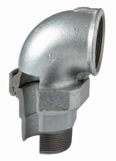 ŚRUBUNEK KĄTOWY CZARNY GW x GZ DN 15 1/2